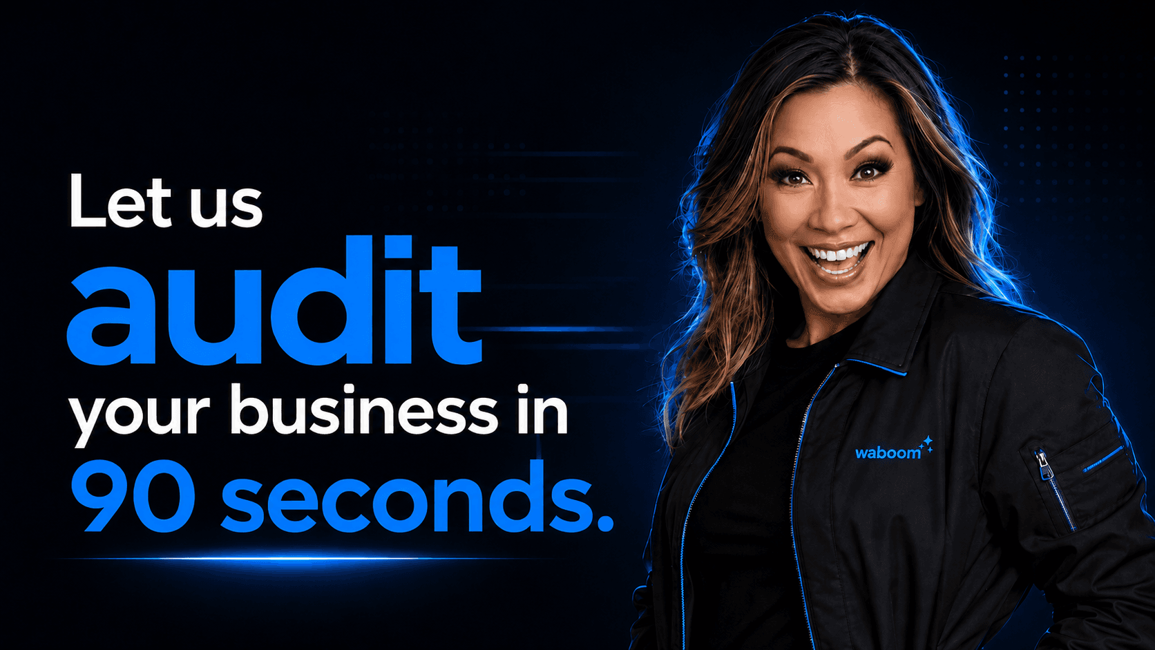 Michelle — let us audit your business in 90 seconds